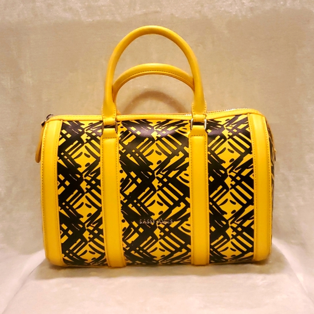 Sassy Jones Gianna Graffiti - Boston Satchel Bag